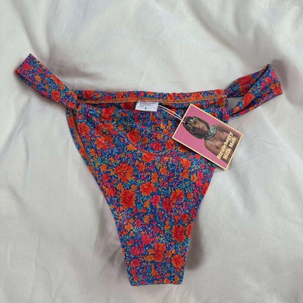 Strawberry Milk Mob Apres Swim Bottom